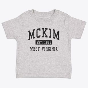 Mckim West Virginia Classic Established Toddler T-Shirt