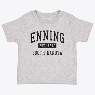 Enning South Dakota Classic Established Toddler T-Shirt