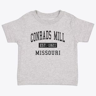 Conrads Mill Missouri Classic Established Toddler T-Shirt