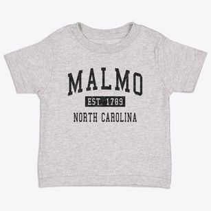 Malmo North Carolina Classic Established Toddler T-Shirt