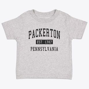 Packerton Pennsylvania Classic Established Toddler T-Shirt