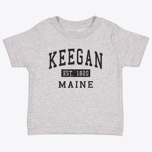 Keegan Maine Classic Established Toddler T-Shirt