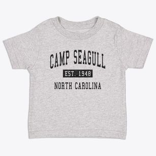 Camp Seagull North Carolina Classic Established Toddler T-Shirt