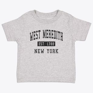 West Meredith New York Classic Established Toddler T-Shirt