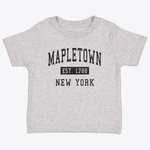 Mapletown New York Classic Established Toddler T-Shirt