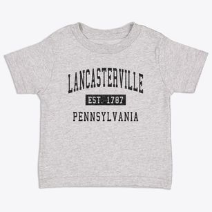 Lancasterville Pennsylvania Classic Established Toddler T-Shirt