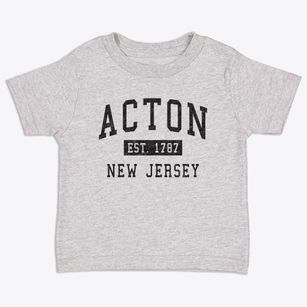 Acton New Jersey Classic Established Toddler T-Shirt