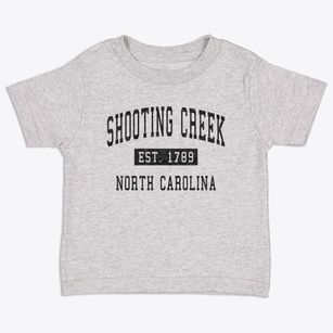 Shooting Creek North Carolina Classic Established Toddler T-Shirt