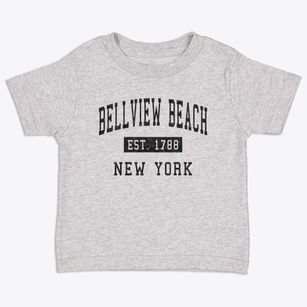 Bellview Beach New York Classic Established Toddler T-Shirt
