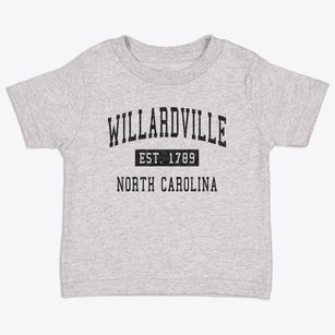 Willardville North Carolina Classic Established Toddler T-Shirt