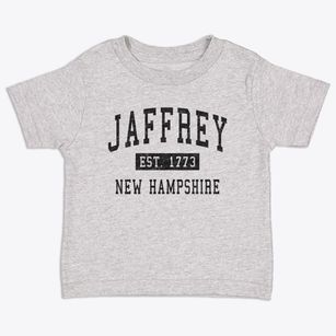 Jaffrey New Hampshire Classic Established Toddler T-Shirt