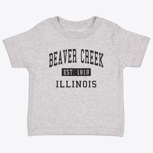 Beaver Creek Illinois Classic Established Toddler T-Shirt