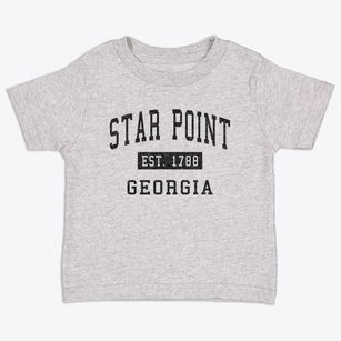 Star Point Georgia Classic Established Toddler T-Shirt