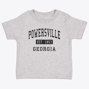 Powersville Georgia Classic Established Toddler T-Shirt