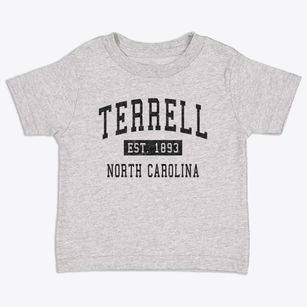 Terrell North Carolina Classic Established Toddler T-Shirt