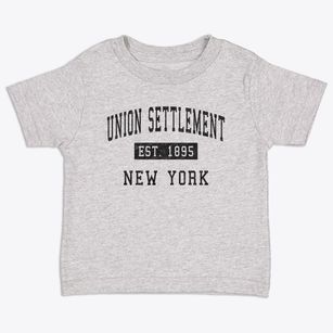 Union Settlement New York Classic Established Toddler T-Shirt