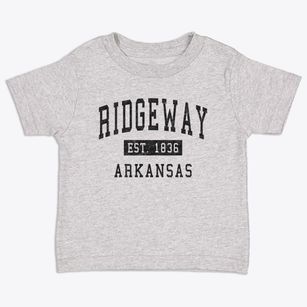 Ridgeway Arkansas Classic Established Toddler T-Shirt