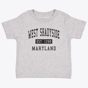 West Shadyside Maryland Classic Established Toddler T-Shirt