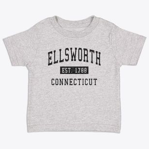 Ellsworth Connecticut Classic Established Toddler T-Shirt