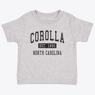 Corolla North Carolina Classic Established Toddler T-Shirt