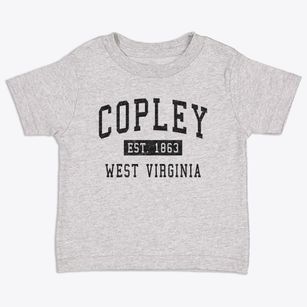 Copley West Virginia Classic Established Toddler T-Shirt
