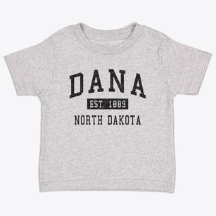 Dana North Dakota Classic Established Toddler T-Shirt