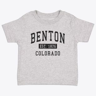 Benton Colorado Classic Established Toddler T-Shirt
