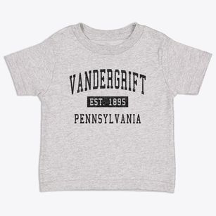 Vandergrift Pennsylvania Classic Established Toddler T-Shirt
