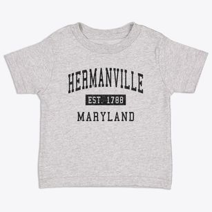 Hermanville Maryland Classic Established Toddler T-Shirt