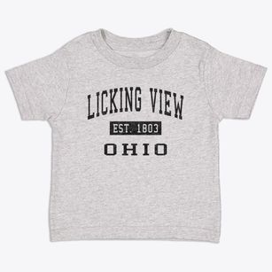 Licking View Ohio Classic Established Toddler T-Shirt
