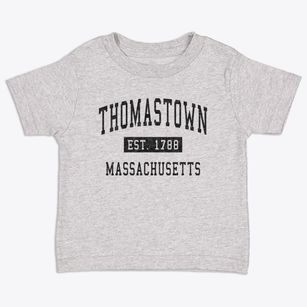 Thomastown Massachusetts Classic Established Toddler T-Shirt