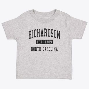 Richardson North Carolina Classic Established Toddler T-Shirt