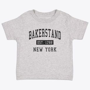 Bakerstand New York Classic Established Toddler T-Shirt