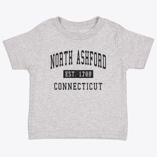 North Ashford Connecticut Classic Established Toddler T-Shirt
