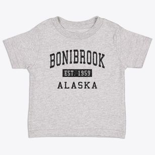 Bonibrook Alaska Classic Established Toddler T-Shirt