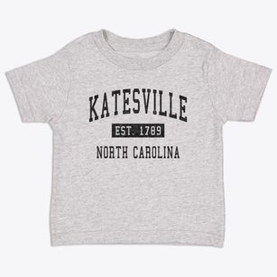 Katesville North Carolina Classic Established Toddler T-Shirt