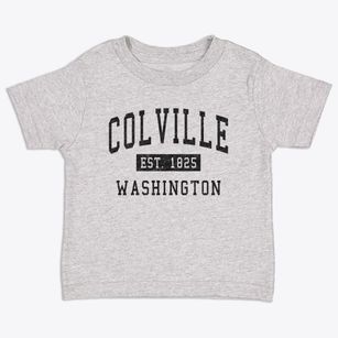 Colville Washington Classic Established Toddler T-Shirt