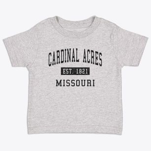 Cardinal Acres Missouri Classic Established Toddler T-Shirt