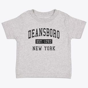 Deansboro New York Classic Established Toddler T-Shirt