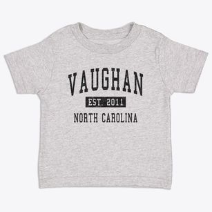Vaughan North Carolina Classic Established Toddler T-Shirt