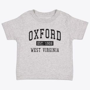 Oxford West Virginia Classic Established Toddler T-Shirt