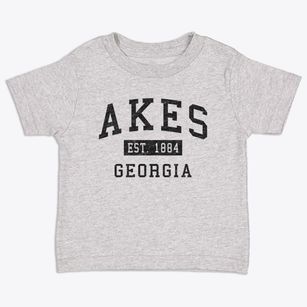 Akes Georgia Classic Established Toddler T-Shirt