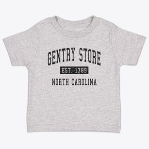 Gentry Store North Carolina Classic Established Toddler T-Shirt