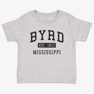 Byrd Mississippi Classic Established Toddler T-Shirt