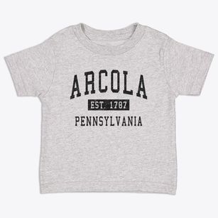 Arcola Pennsylvania Classic Established Toddler T-Shirt