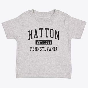 Hatton Pennsylvania Classic Established Toddler T-Shirt