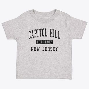 Capitol Hill New Jersey Classic Established Toddler T-Shirt