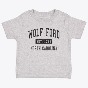 Wolf Ford North Carolina Classic Established Toddler T-Shirt