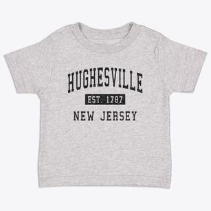 Hughesville New Jersey Classic Established Toddler T-Shirt