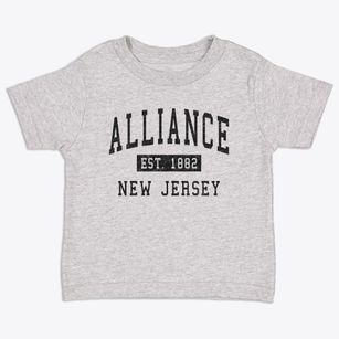Alliance New Jersey Classic Established Toddler T-Shirt